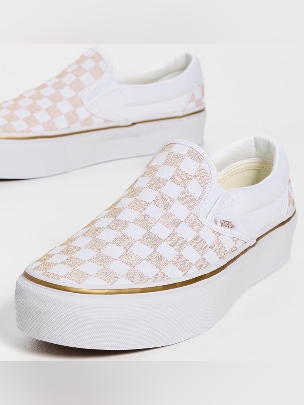 NWOB VANS Unisex-Adult Classic Slip on Platform Sz W/5.5 & M/4
